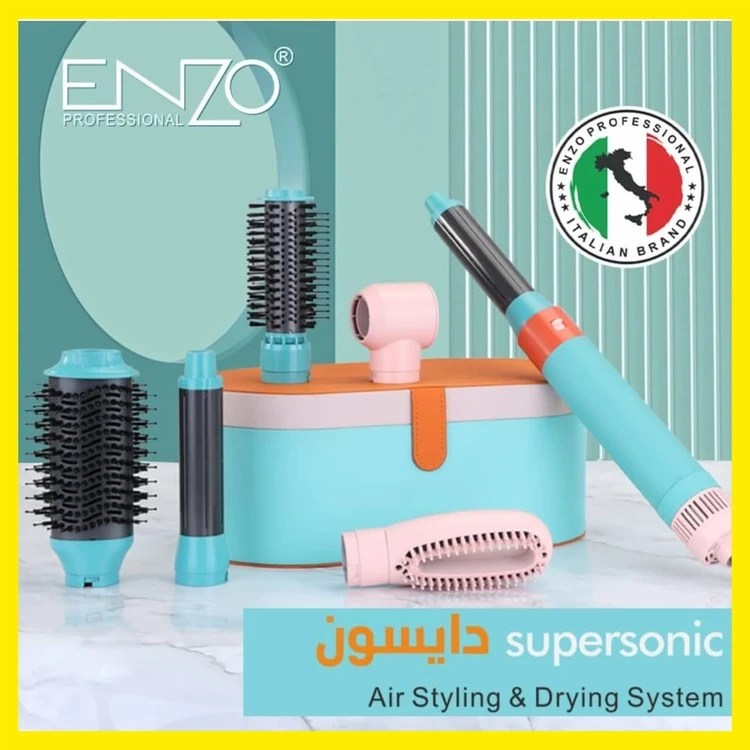 سشوار دایسون مارک انزو پروفیشنال ایتالیا اصل شرکتی دارای هلوگرام اورجینال ورژن جدید ENZO4133 ( قسطی )