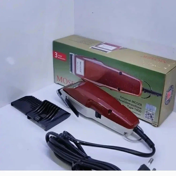 ماشین حجم زن موزر شرکت قدرت متور 1400 تیغ برش داده شده کم صدا و پر قدرت ( قسطی )
