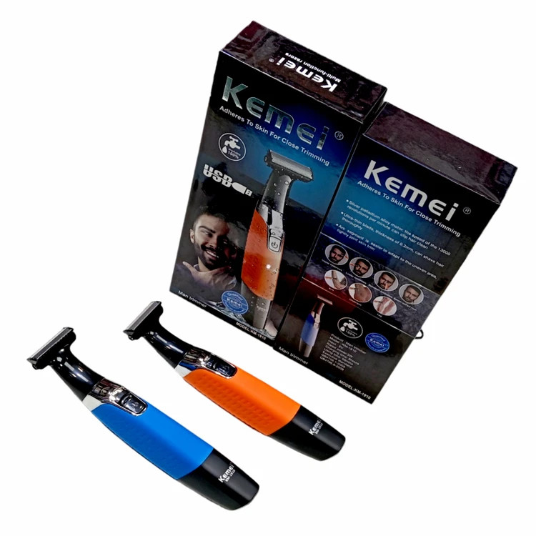 بادی گروم حرفه ای کیمی شارژی و ضداب تیغ استیل kEMEi1910 ( قسطی )