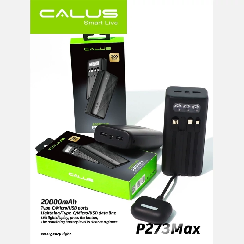 پاوربانک اصلی 20000mAh کالوس