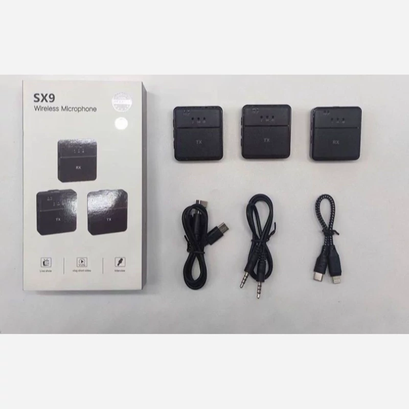 میکروفون یقه ایی اصلی دو کاره دو میکروفونه ایفون و TPC مدل SX9