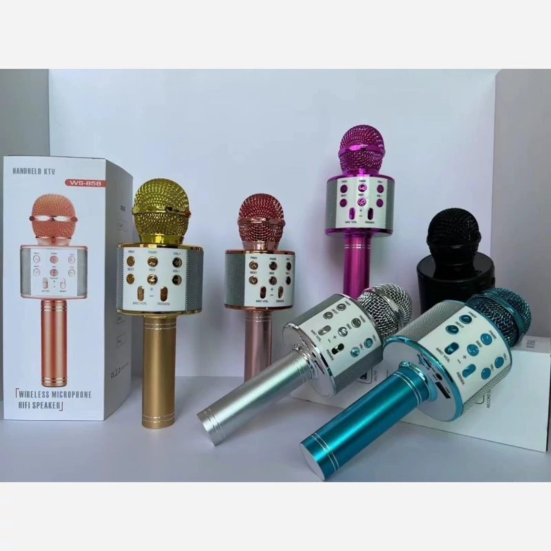 میکروفن اسپیکر بلوتوثی مدل   WS-858