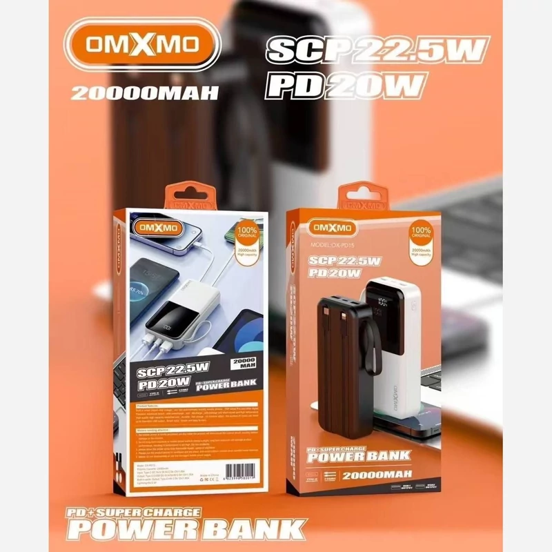 پاوربانک اورجینال 20000 OX-PD15 OMXMO