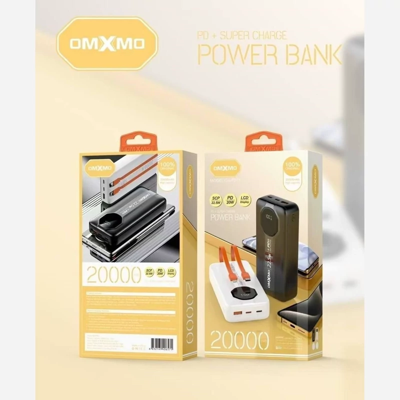 پاوربانک اورجینالOMXMO OX-PD11 20000W