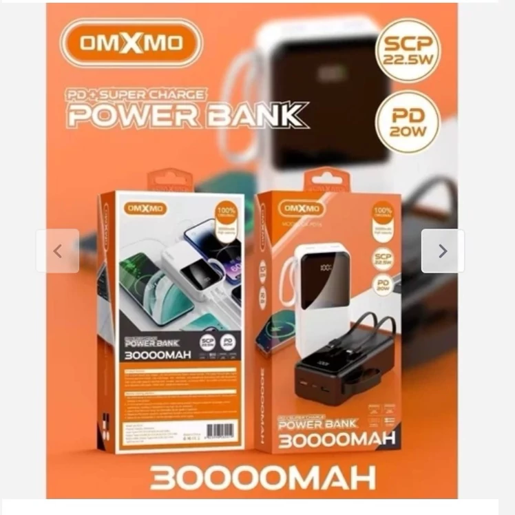 پاوربانک اورجینال 30000OMXMO مدلOX-PD16