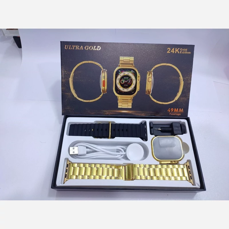 ساعت هوشمند مدل   Ultra Gold 24K