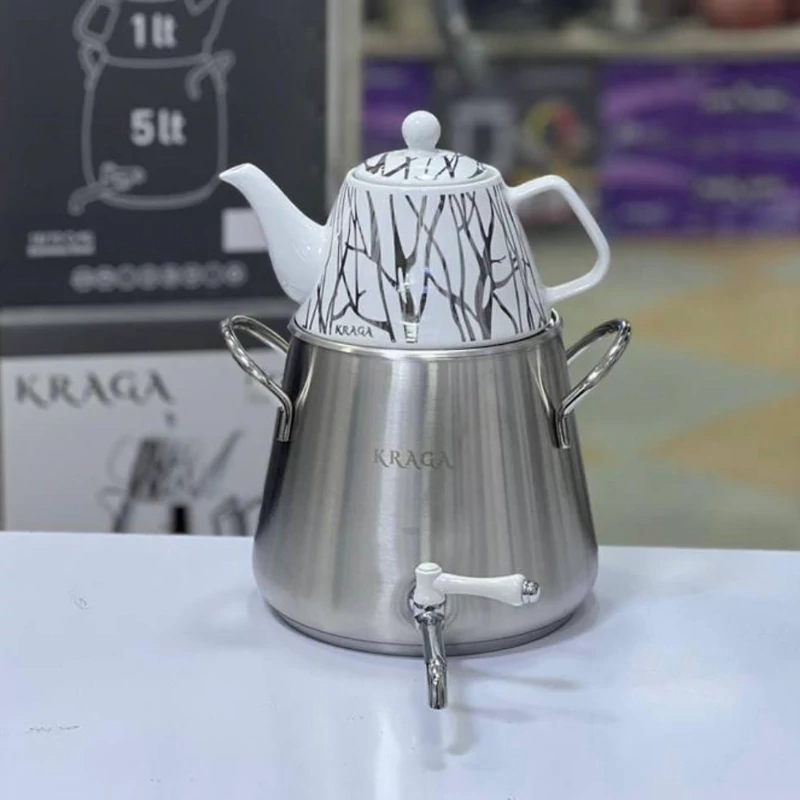 سماور روگازی کاراجا    piramit  اصل ترکیه