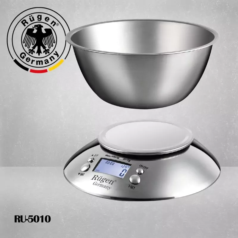 ترازو اشپزخانه روگن مدل RU-5010  اصلی با 18 ماه گارانتی رایگان
