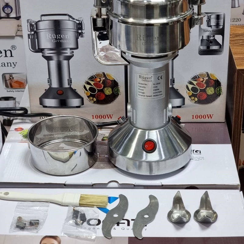 آسیاب نیمه صنعتی روگن 150 گرمی  مدل RU-2850 اصلی با 18 ماه گارانتی رایگان