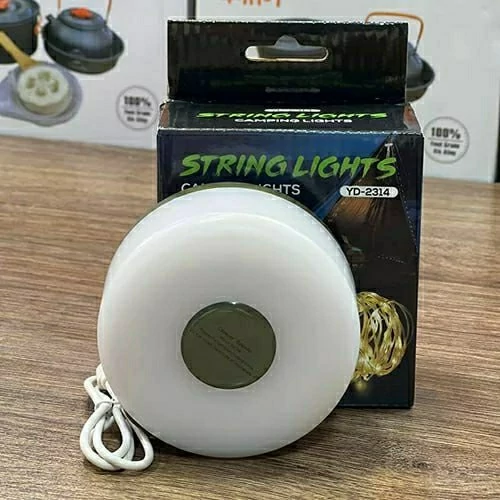 چراغ ریسه ای کمپینگ مدل YD-2314 مناسب برای چادر، سفر، قطع برق و فضای باز