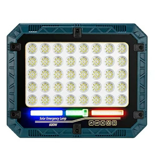 پروژکتور شارژی خورشیدی ریموت دار 600 وات مدلW8112-4
