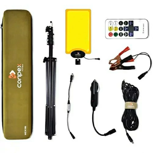 پروژکتور لنسری سه پایه دار کمپینگCONPEX مدلFR-21 COB/RF