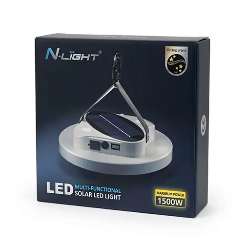 چراغ شارژی خورشیدی 1500 وات N-LIGHT مدل K300 اورجینال