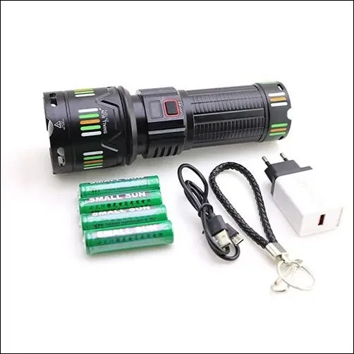 چراغ قوه دستی اسمال سان مدل ZY-T273 با نور زرد