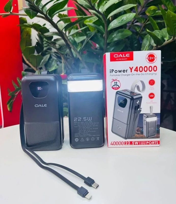 شارژر همراه 40هزار OALE iPower Y40000