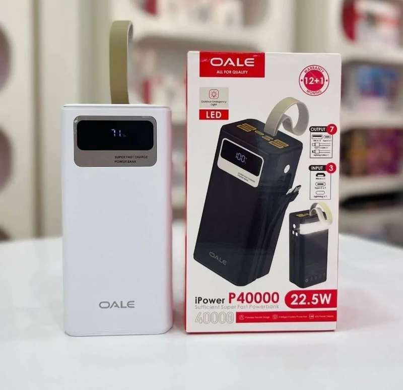 پاوربانک اورجینال 40000 OALE P40000
