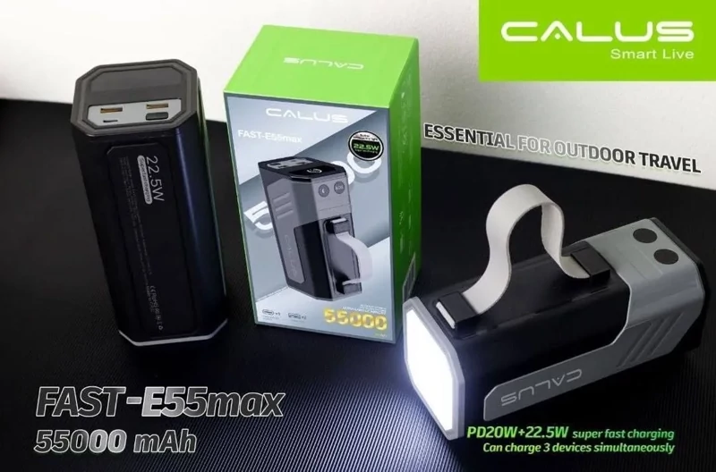 پاوربانک اورجینال 55000 CALUS FAST E55MAX