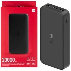 پاوربانک ردمی شیایومی مدل pb200LZMظرفیت 20000 اصل (6 ماه گارانتی)