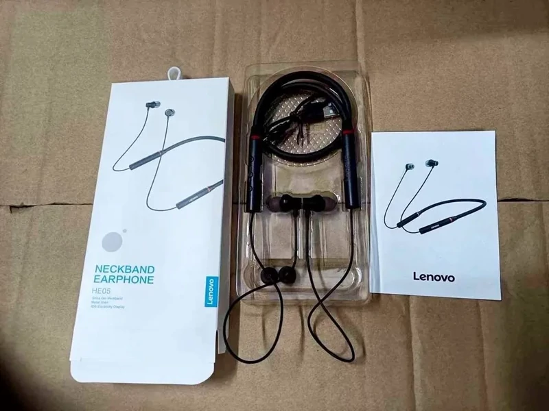 هدفون بی سیم لنوو مدل HE05 اصل