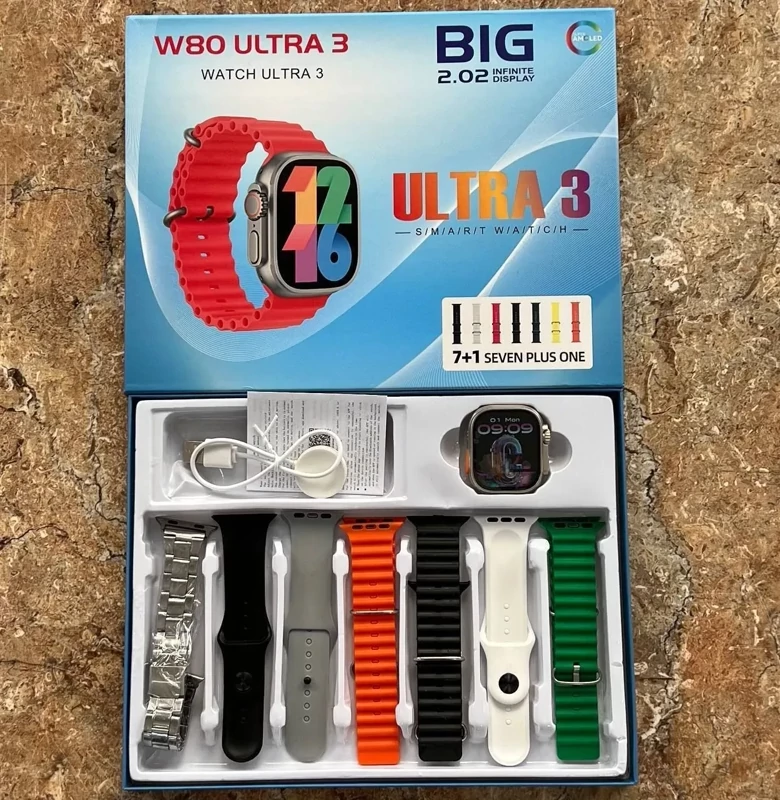 ساعت هوشمند سری Smart watch series 10 model w80 ultra 3