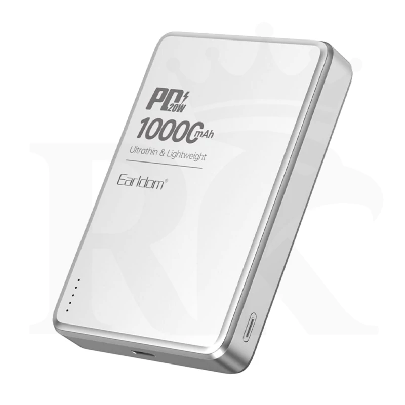 پاور بانک 20 وات ارلدام مدل ET-PD54 PD ظرفیت 10000 میلی آمپر ساعت