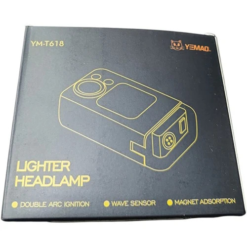 چراغ پیشانی و فندک شارژی یامائو مدل YM-T618