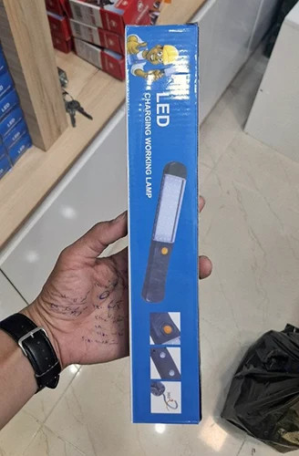 چراغ کار LED شارژی مگنتی 1200 لومن با پایه مغناطیسی