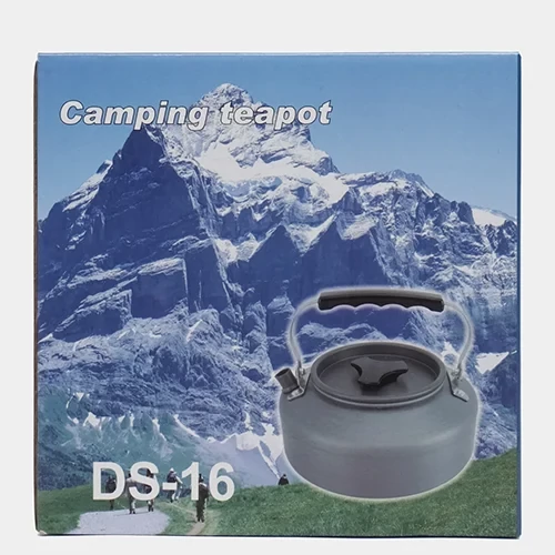 کتری کمپینگ آلومینیومی آنودایز 1.6 لیتری مدل DS-16