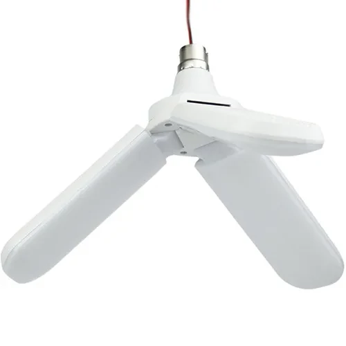 چراغ سیار سه پر LED خودرو 36 وات 12 ولت گیره سوسماری دار