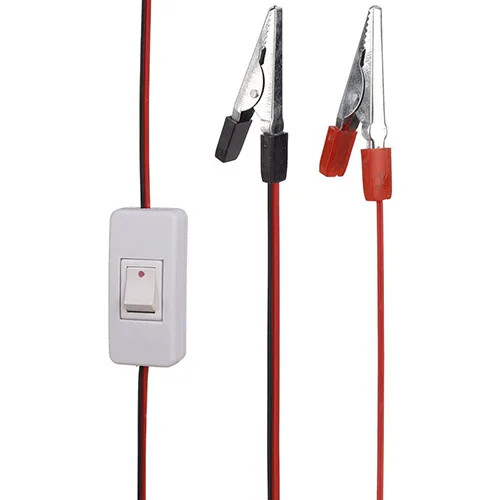 چراغ سیار سه پر LED خودرو 36 وات 12 ولت گیره سوسماری دار