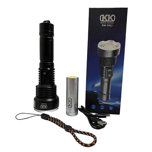 چراغ قوه شارژی زوم دار KK مدل KM-292J