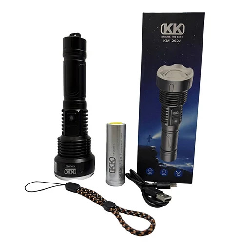 چراغ قوه شارژی زوم دار KK مدل KM-292J