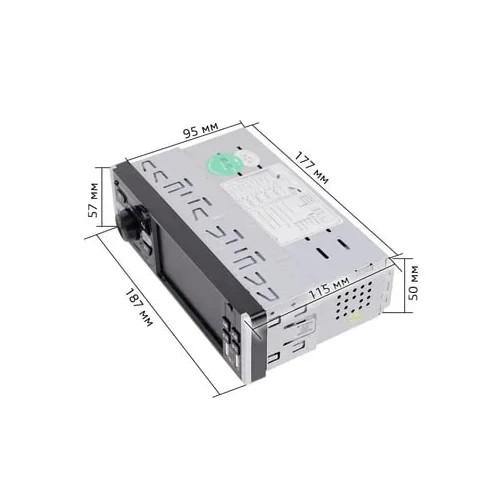 پخش تصویری خودرو بلوتوث دار Car MP5 Player مدل 4052AI