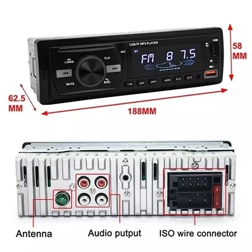 پخش خودرو بلوتوث دار Multifunction Car MP3 Player مدل 920