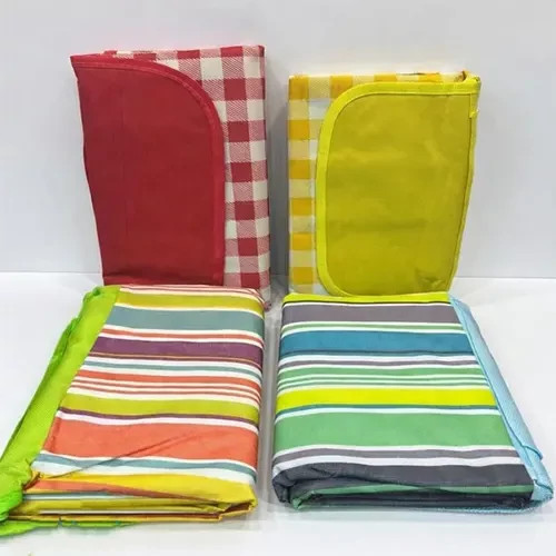زیرانداز شطرنجی سفری سایز 150 × 180 سانتیمتر