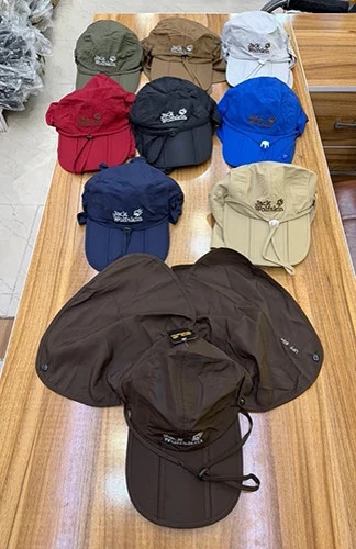 کلاه سه تکه تابستانه جک ولف اسکین JACK WOLFSKIN (درجه یک)