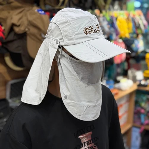 کلاه سه تکه تابستانه جک ولف اسکین JACK WOLFSKIN (درجه یک)