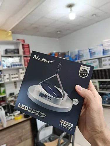 چراغ شارژی خورشیدی 1500 وات N-LIGHT مدل K300