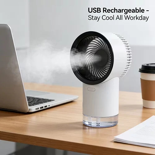 پنکه خنککننده و مهپاش رومیزی مدل Air cooler fan 365