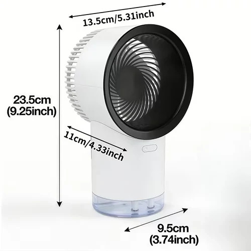 پنکه خنککننده و مهپاش رومیزی مدل Air cooler fan 365