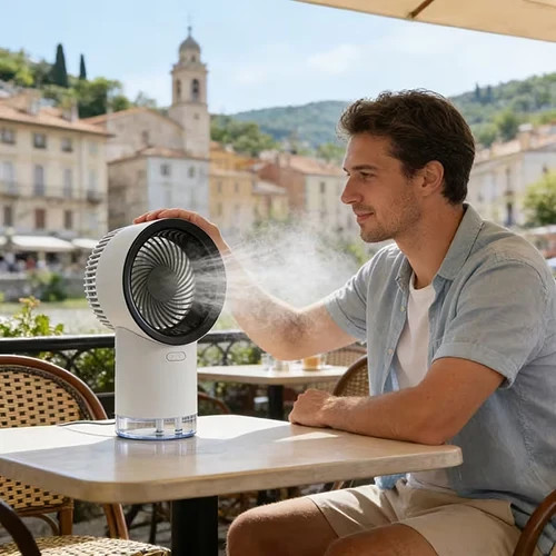 پنکه خنککننده و مهپاش رومیزی مدل Air cooler fan 365