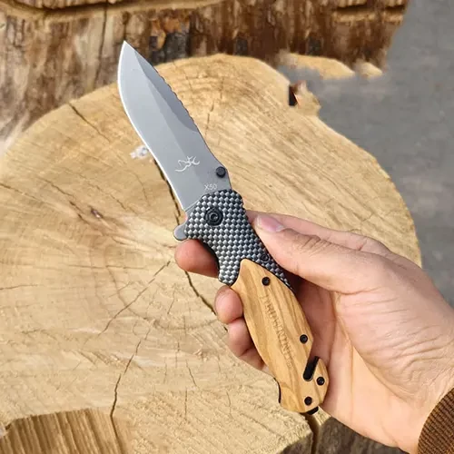 چاقوی تاشو جیبی برونینگ BROWNING مدل X49