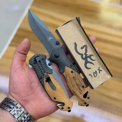 چاقوی تاشو جیبی برونینگ BROWNING مدل X49