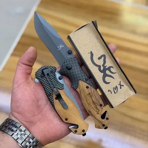 چاقوی تاشو جیبی برونینگ BROWNING مدل X49