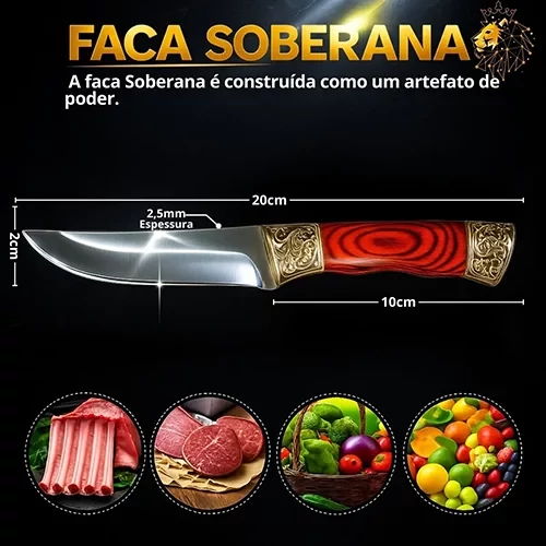 چاقوی سلطنتی تیغه ثابت غلاف دار Sovereign کد 16