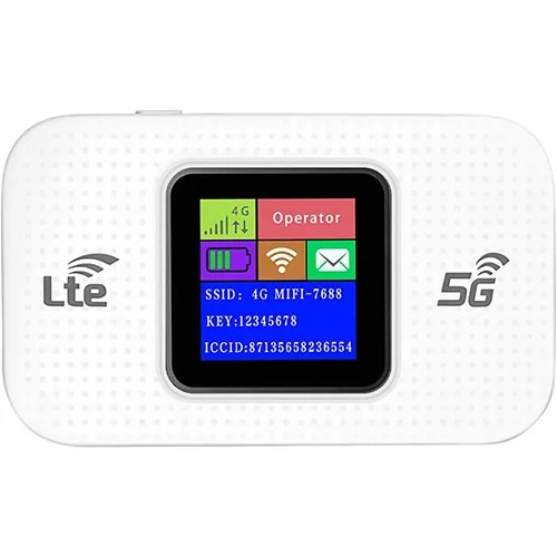 مودم جیبی سیمکارتی مانیتوردار 4G مدل MF680-E