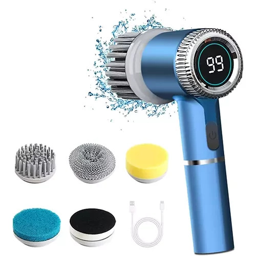 فرچه و برس شستشوی شارژی صفحه دیجیتال 5 در 1