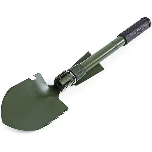 بیلچه تاشو چندکاره کمپینگ مدل Camping Shovel 5 Function Foldaway