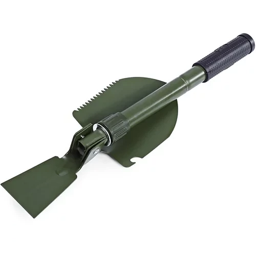 بیلچه تاشو چندکاره کمپینگ مدل Camping Shovel 5 Function Foldaway