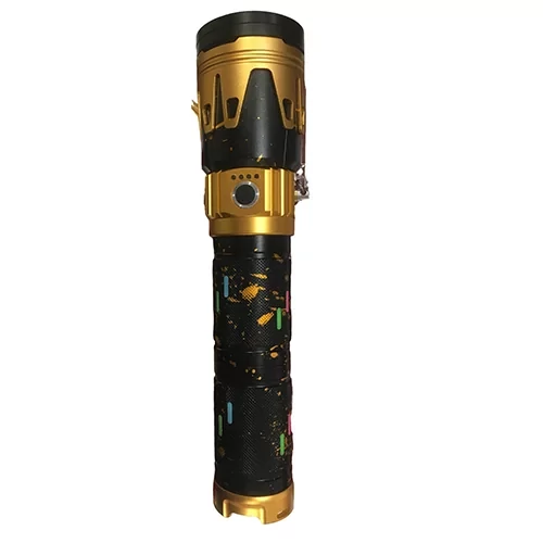 چراغ قوه زوم دار سوپر لایت با لنز آتش زا مدل 535 SUPER LIGHT